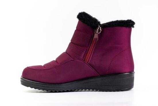 Botín New Walk Mujer Burdeo Win B68F8001-BO-2