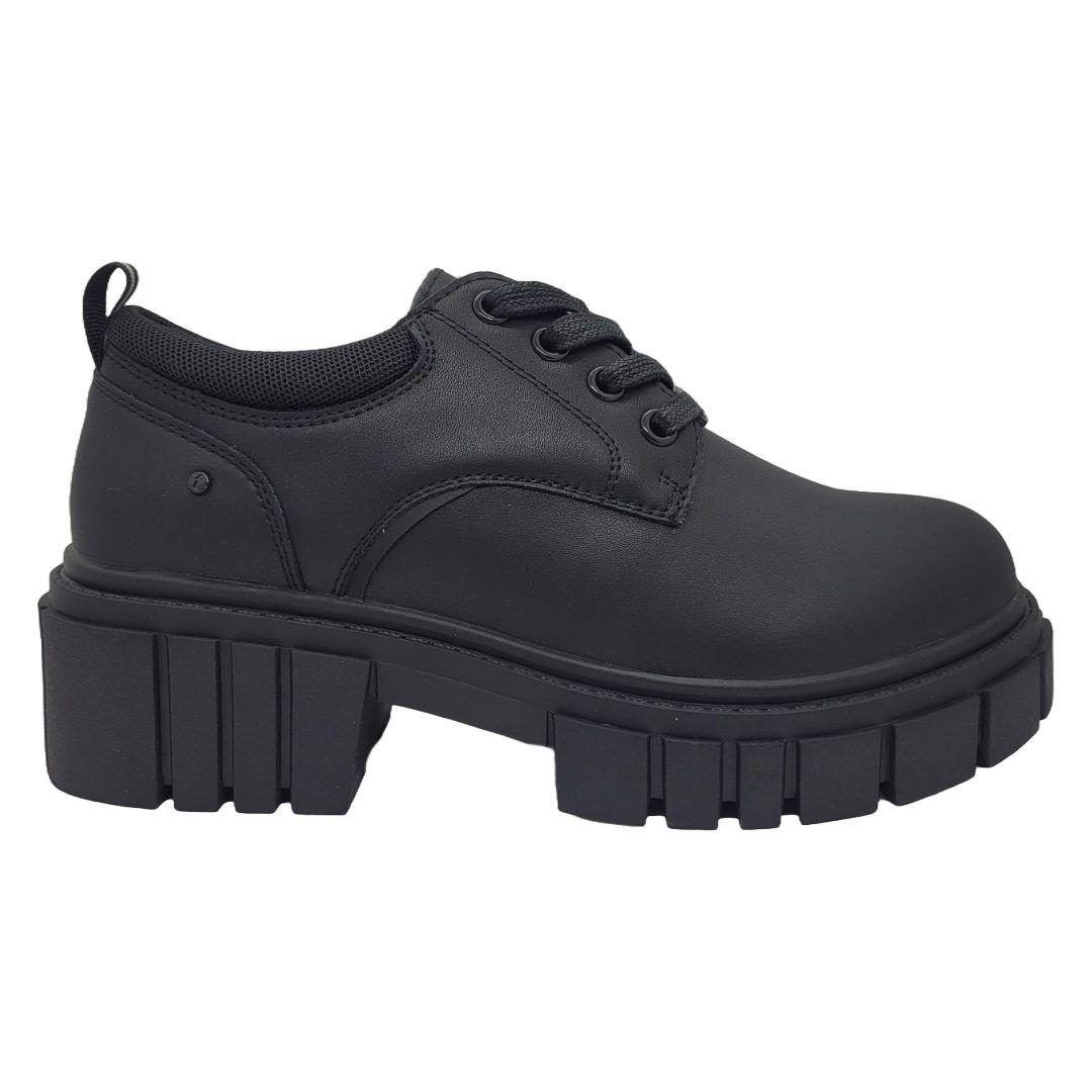 ZAPATOS CON PLATAFORMA TEENER NEGRO | 556-6022-0
