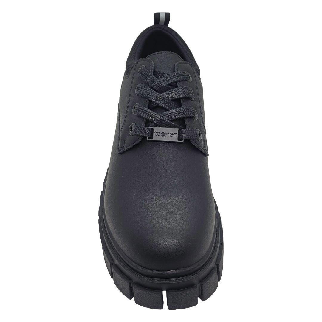 ZAPATOS CON PLATAFORMA TEENER NEGRO | 556-6022-3