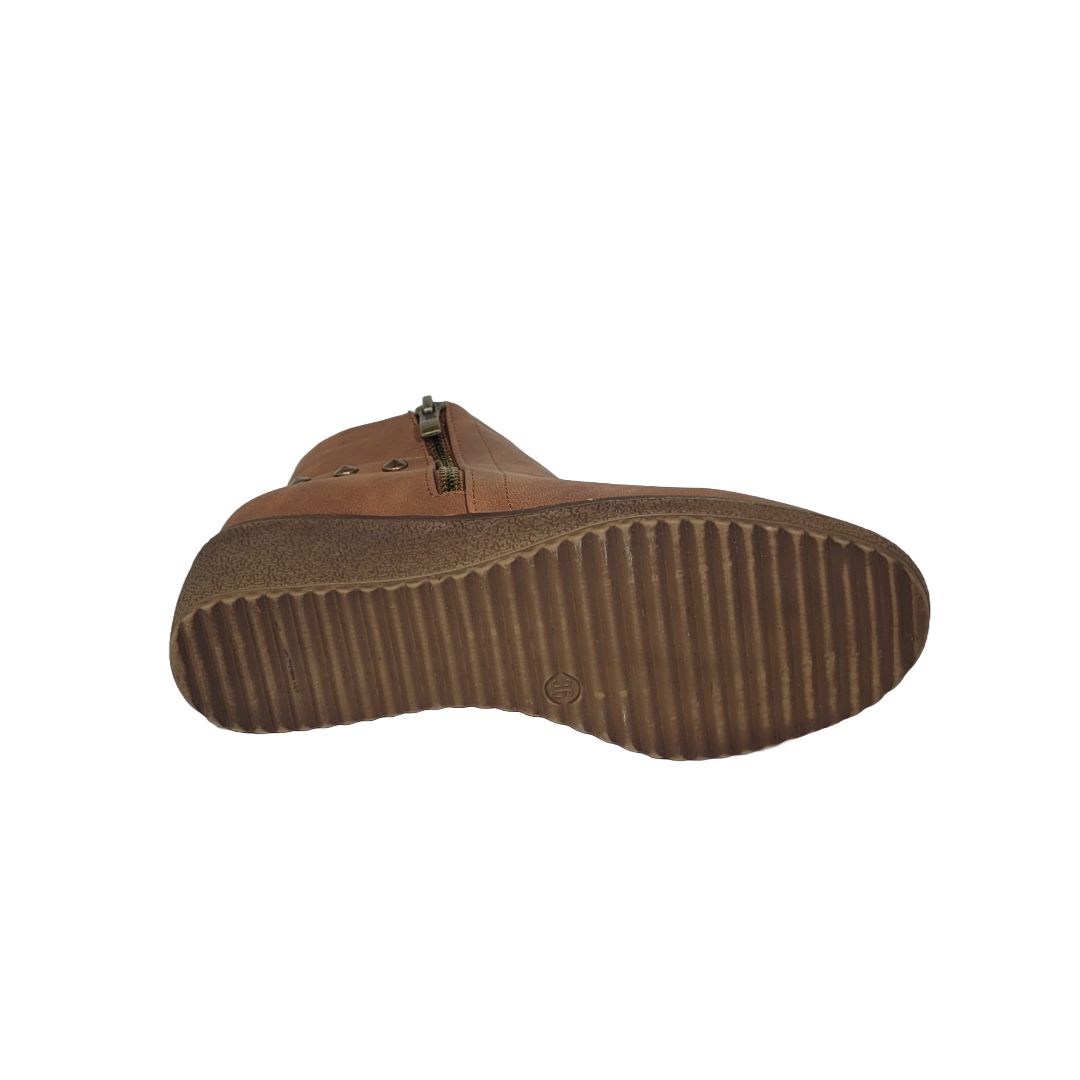 BOTINES CELINA MARRON TS1902-3