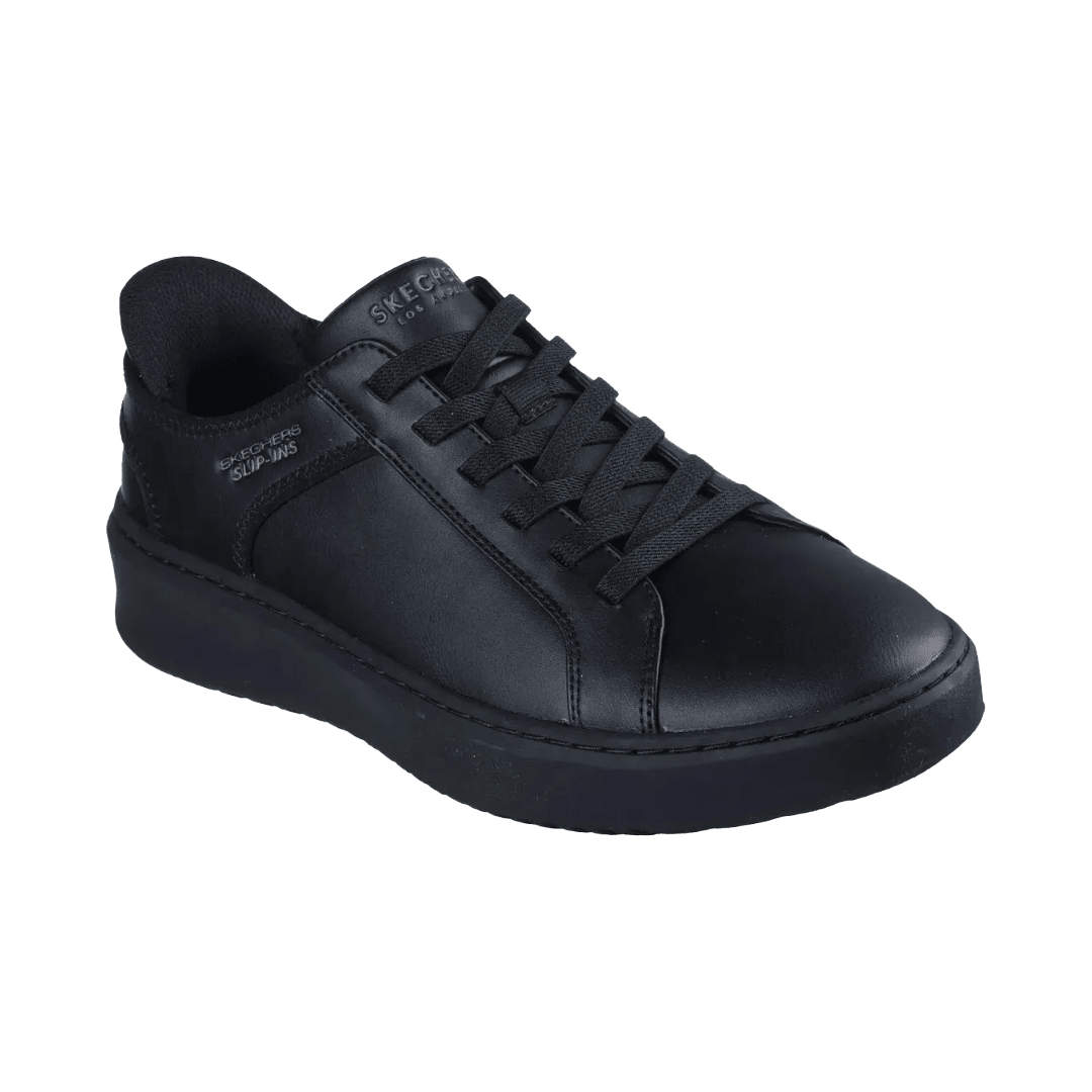 ZAPATILLAS URBANAS SKECHERS COURT BREAK HOMBRE 183177-BBK-1