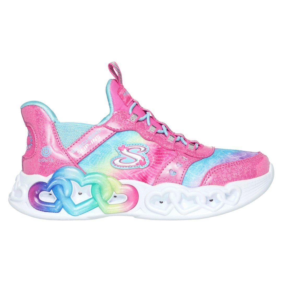 ZAPATILLAS SKECHERS INFINITE HEART LIGHTS | 303755L-BKMT-0