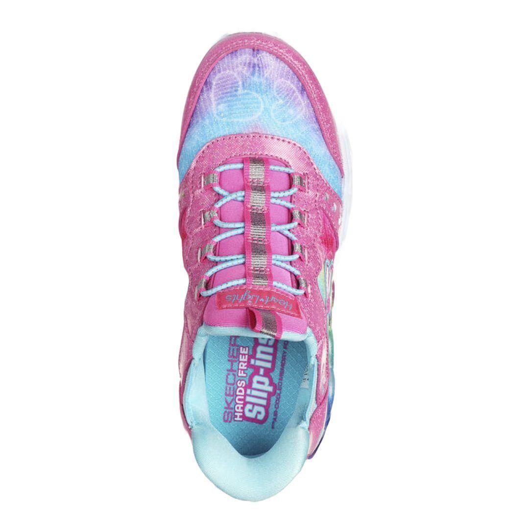 ZAPATILLAS SKECHERS INFINITE HEART LIGHTS | 303755L-BKMT-3