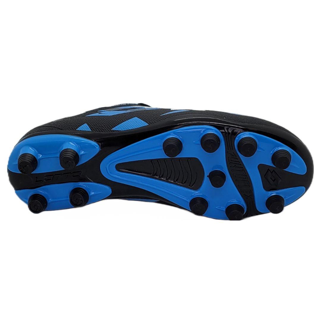 ZAPATILLAS FUTBOL LOTTO SOLISTA FG JR NEGRO NIÑOS J0131/1-2