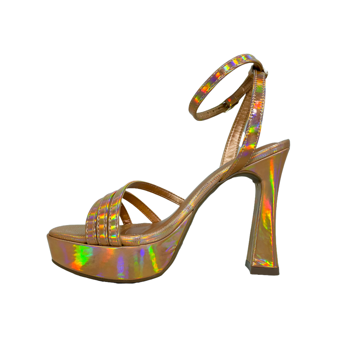 SANDALIAS DE FEISTA VIA MARTE DORADAS | 23-18003-02-3