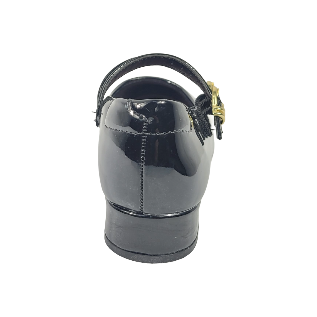 ZAPATOS MOLEKINHA NEGRO CHAROL INFANTIL 2528.123.13488-1574-3