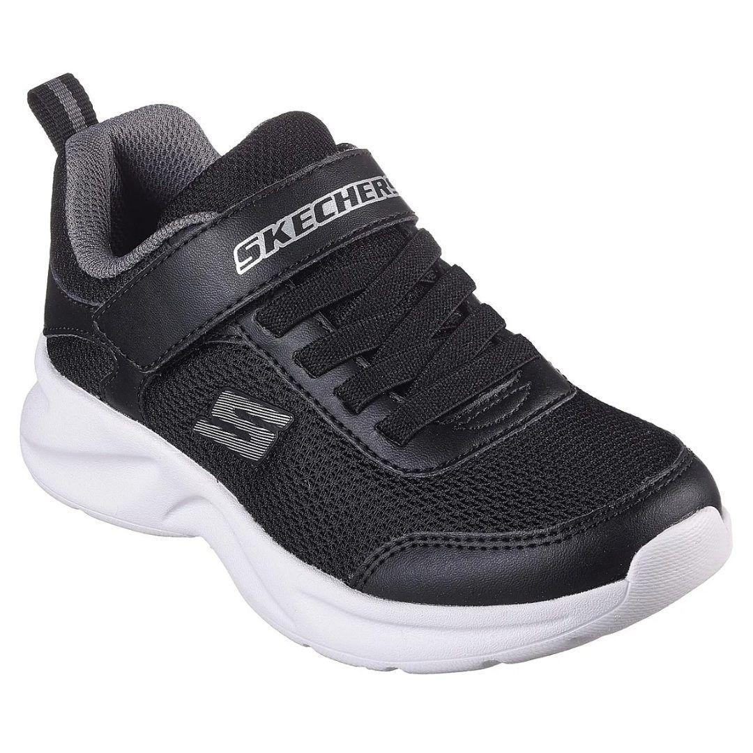 ZAPATILLAS SKECHERS DYNAMATIC NIÑOS 405110L-BLK-0
