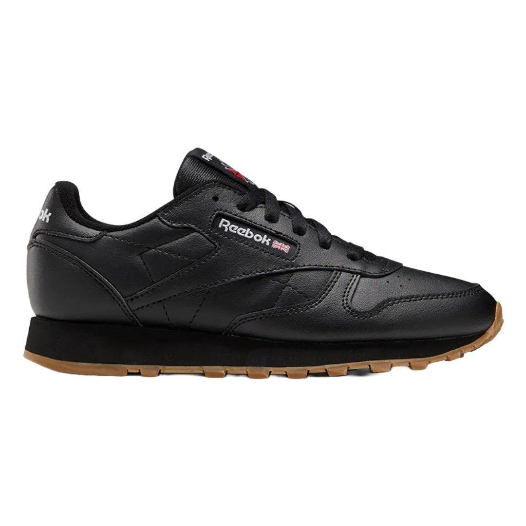 ZAPATILLAS REEBOK CLASSICS CLASSIC LEATHER JUVENIL [NEGRA] -0