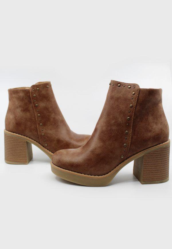 BOTIN STYLO CECI COFFEE 20W017CF-3