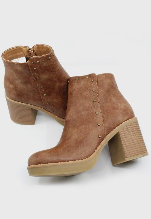 BOTIN STYLO CECI COFFEE 20W017CF-4