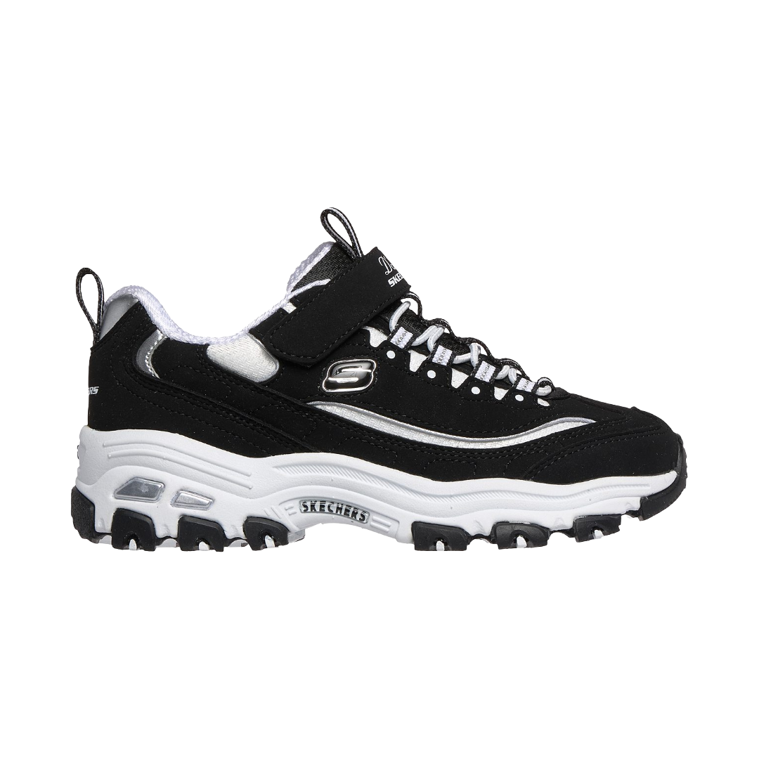 ZAPATILLAS URBANAS SKECHERS D'LITES INFANTIL | 304154L-BKW-0
