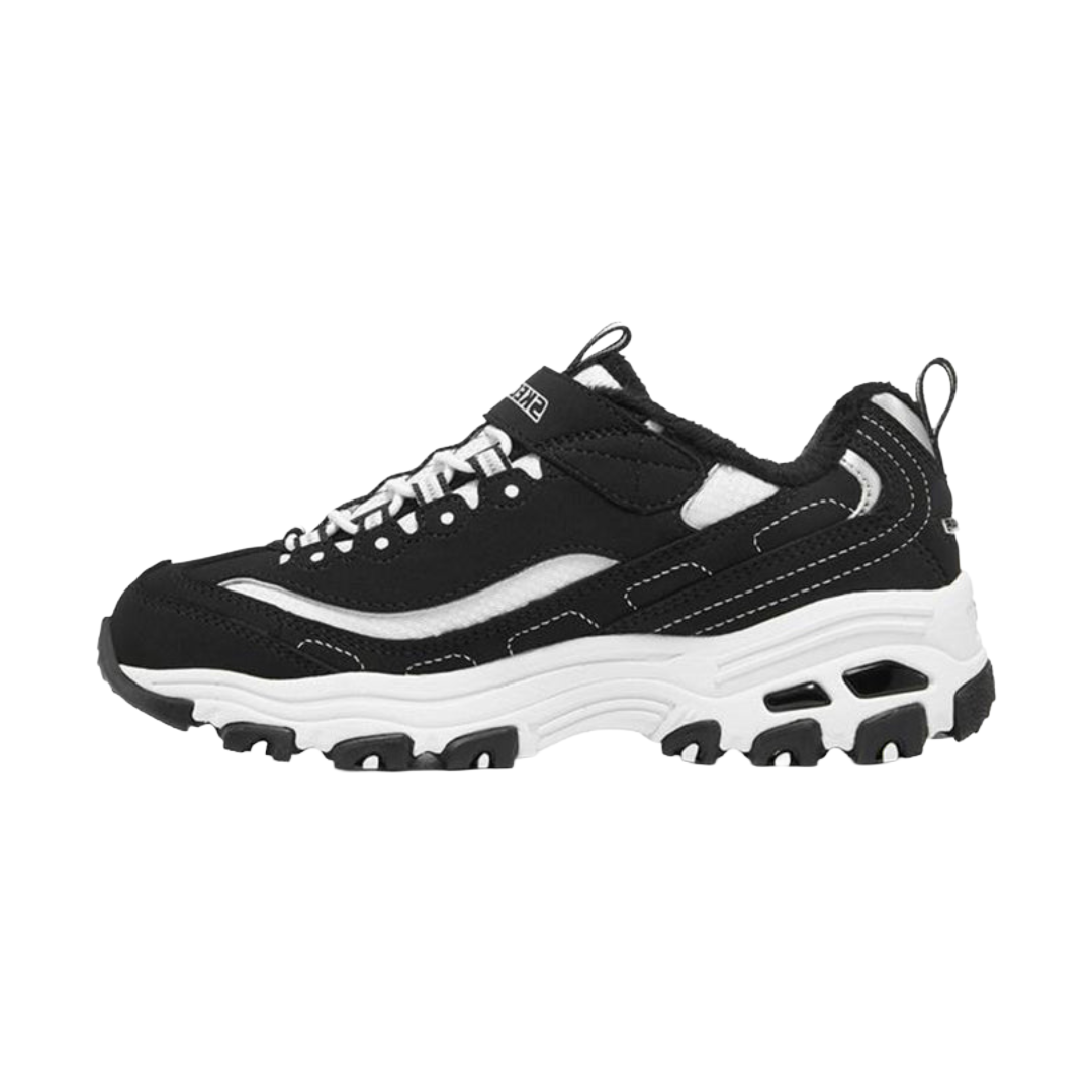 ZAPATILLAS URBANAS SKECHERS D'LITES INFANTIL | 304154L-BKW-3