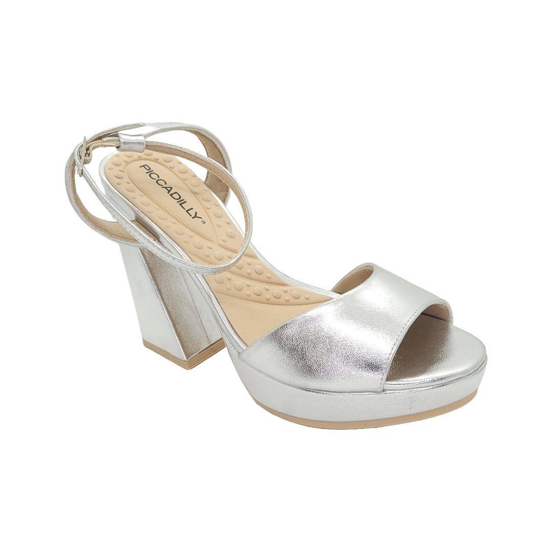 Sandalia De Fiesta Piccadilly Silver PI-81801500000003-0