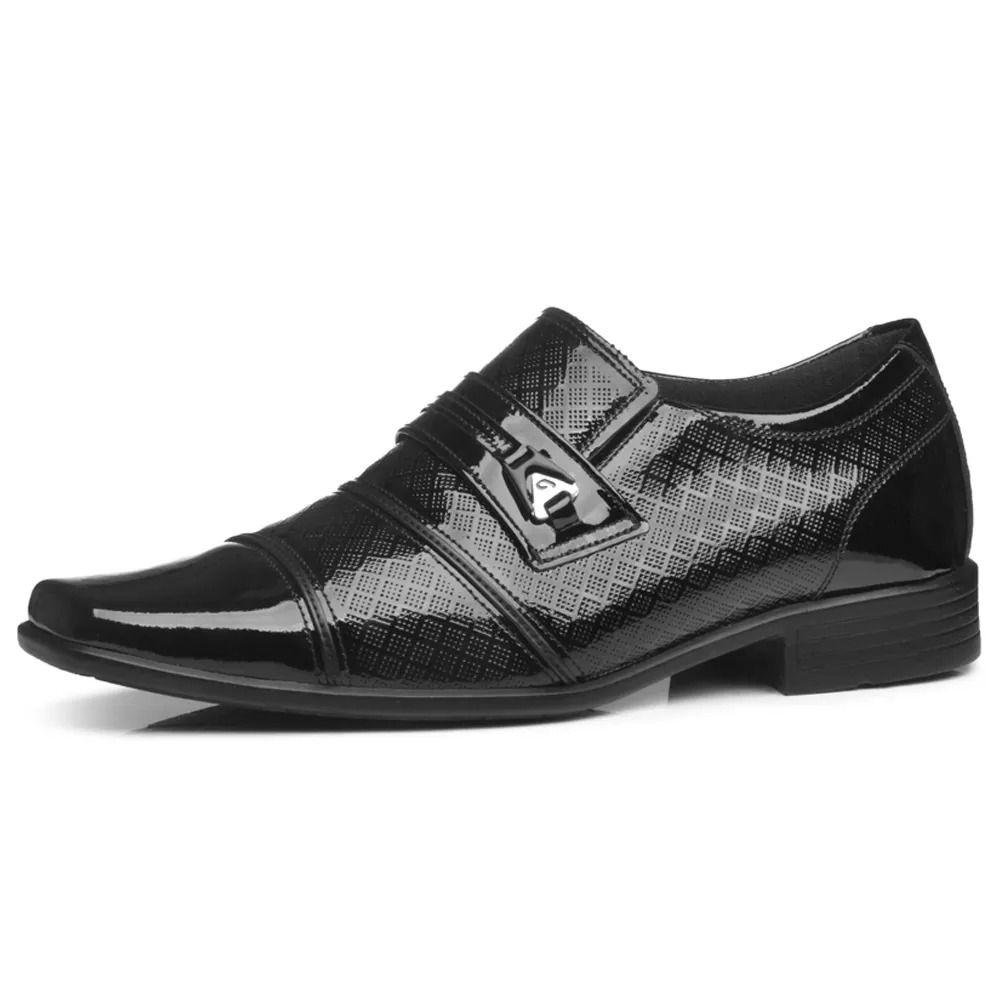 Zapatos Formales Pegada Charol Negro 121843-03-1