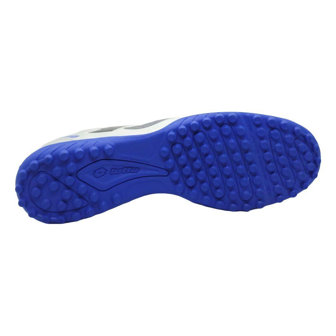 ZAPATOS DE BABY FUTBOL LOTTO PLATEADO | J0619-3