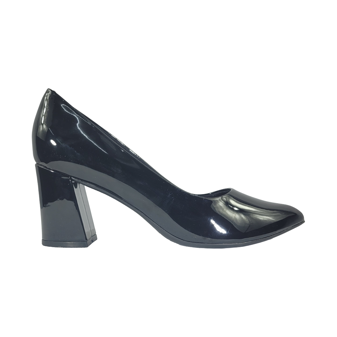 ZAPATOS FORMALES PICCADILLY NEGRO CHAROL MUJER | PI-74513500000181-0