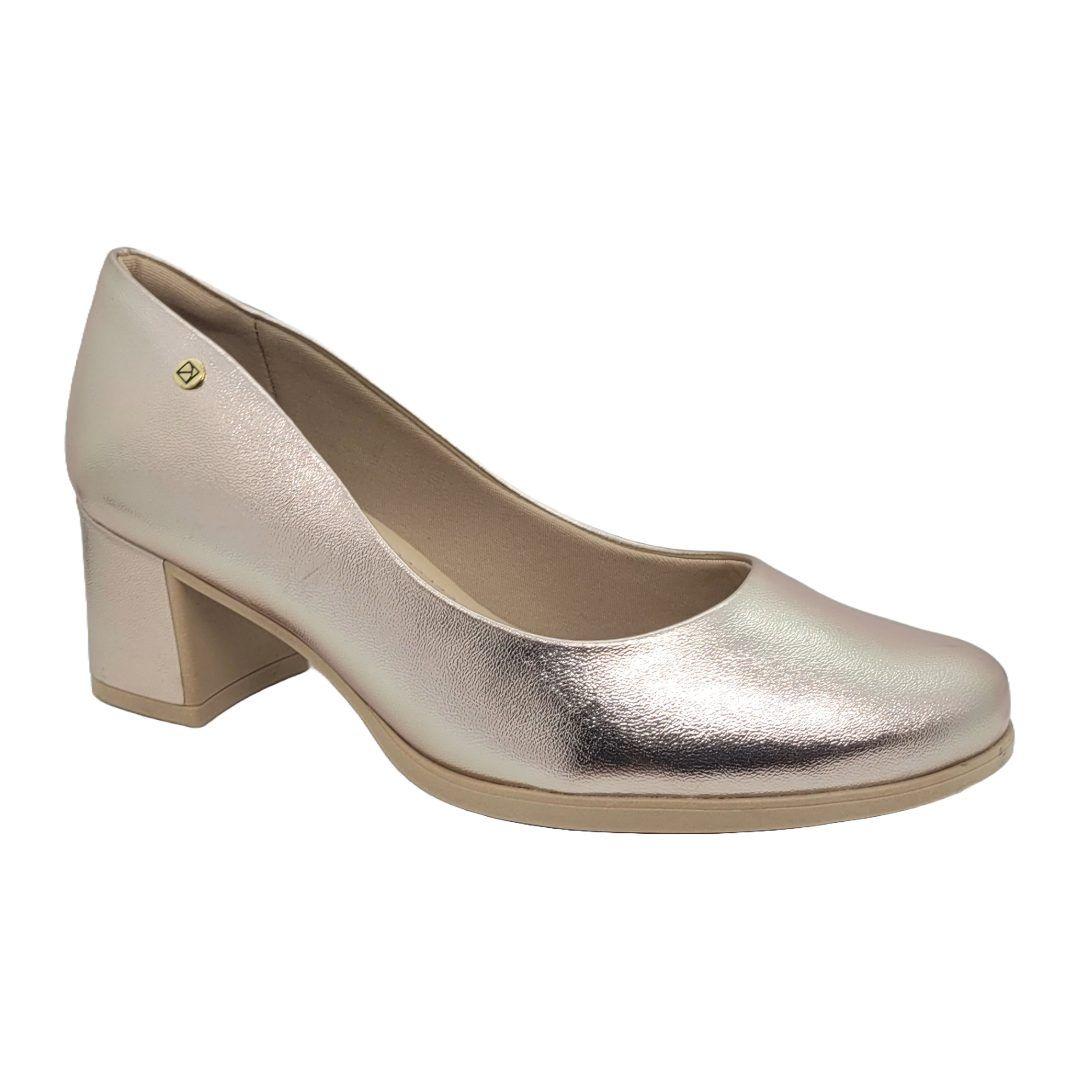 ZAPATOS CON TACON PICCADILLY VT6001 ORO ROSA | PI-65400700000081-0