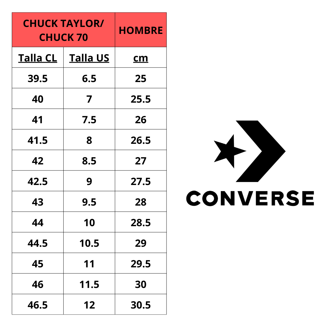 ZAPATILLAS CONVERSE CHUCK TAYLOR UNISEX M3310C-006-5