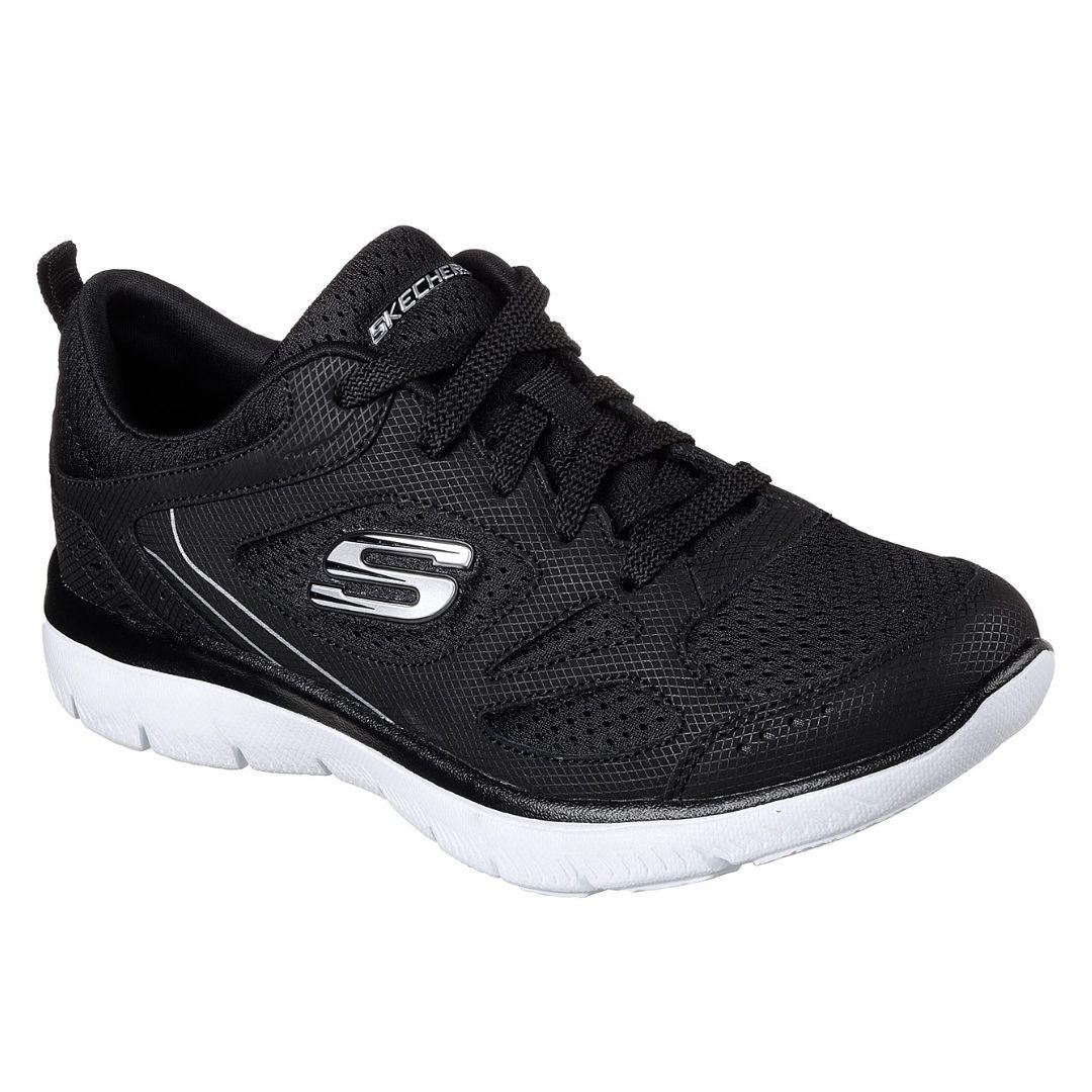 ZAPATILLAS SKECHERS SUMMITS SUITED 12982 BKW-0