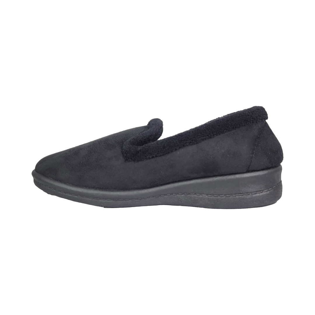 ZAPATOS DE DESCANSO PASSER NEGRO CASUAL MUJER 605-02-2
