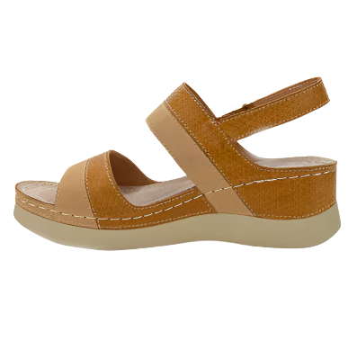 SANDALIAS NEW WALK CAFÉ/BEIGE | A6E7078-3-TA-2