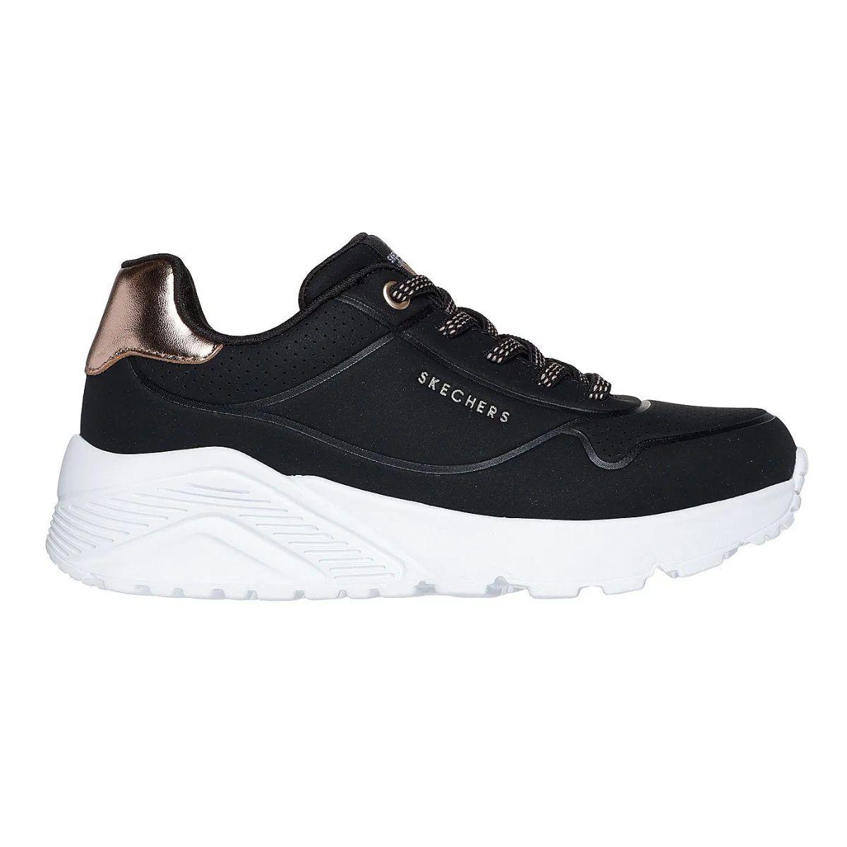 ZAPATILLAS SKECHERS UNO LITE INFANTIL 310384L-BLK-3