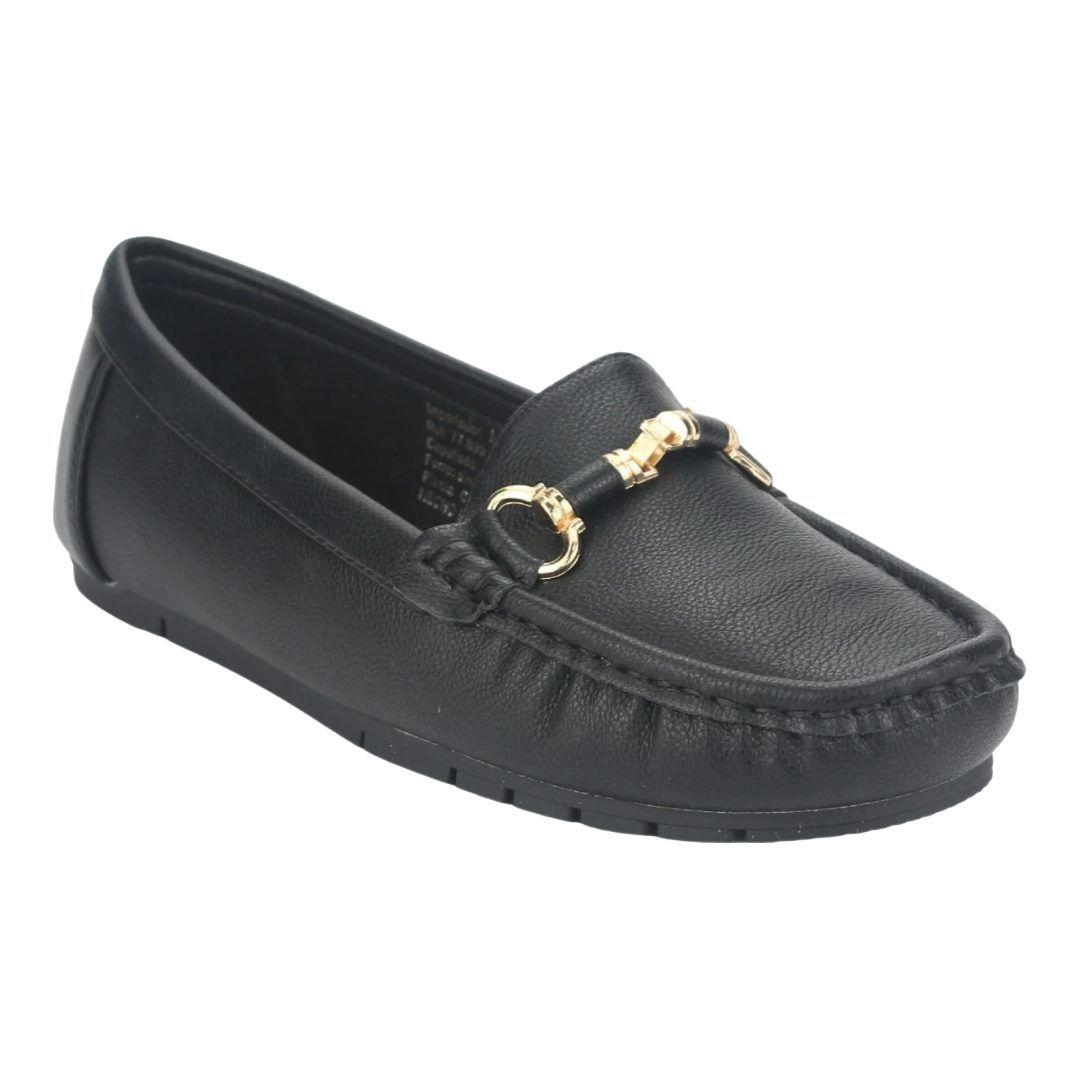MOCASINES CHALADA NEGRO/DORADO | 15-CUSCO-36-2