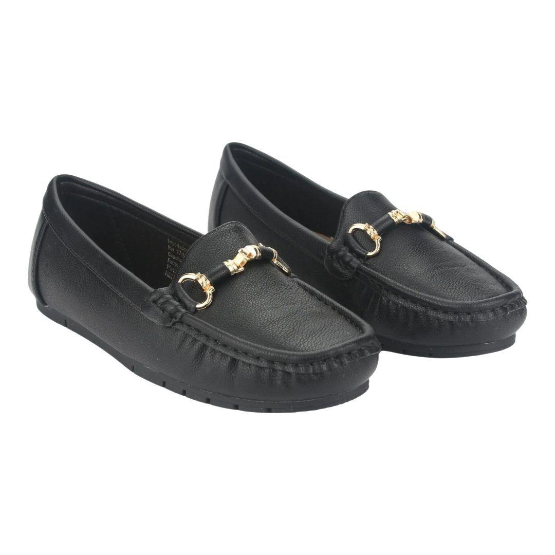 MOCASINES CHALADA NEGRO/DORADO | 15-CUSCO-36-3