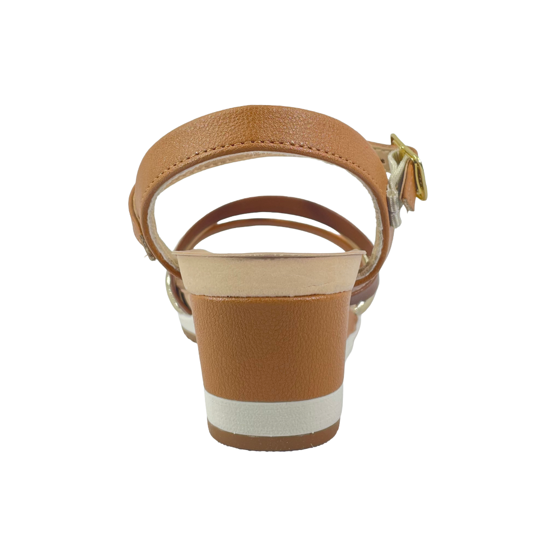 SANDALIAS MODARE CAMEL MUJER | 7123.147.29734-102640-4