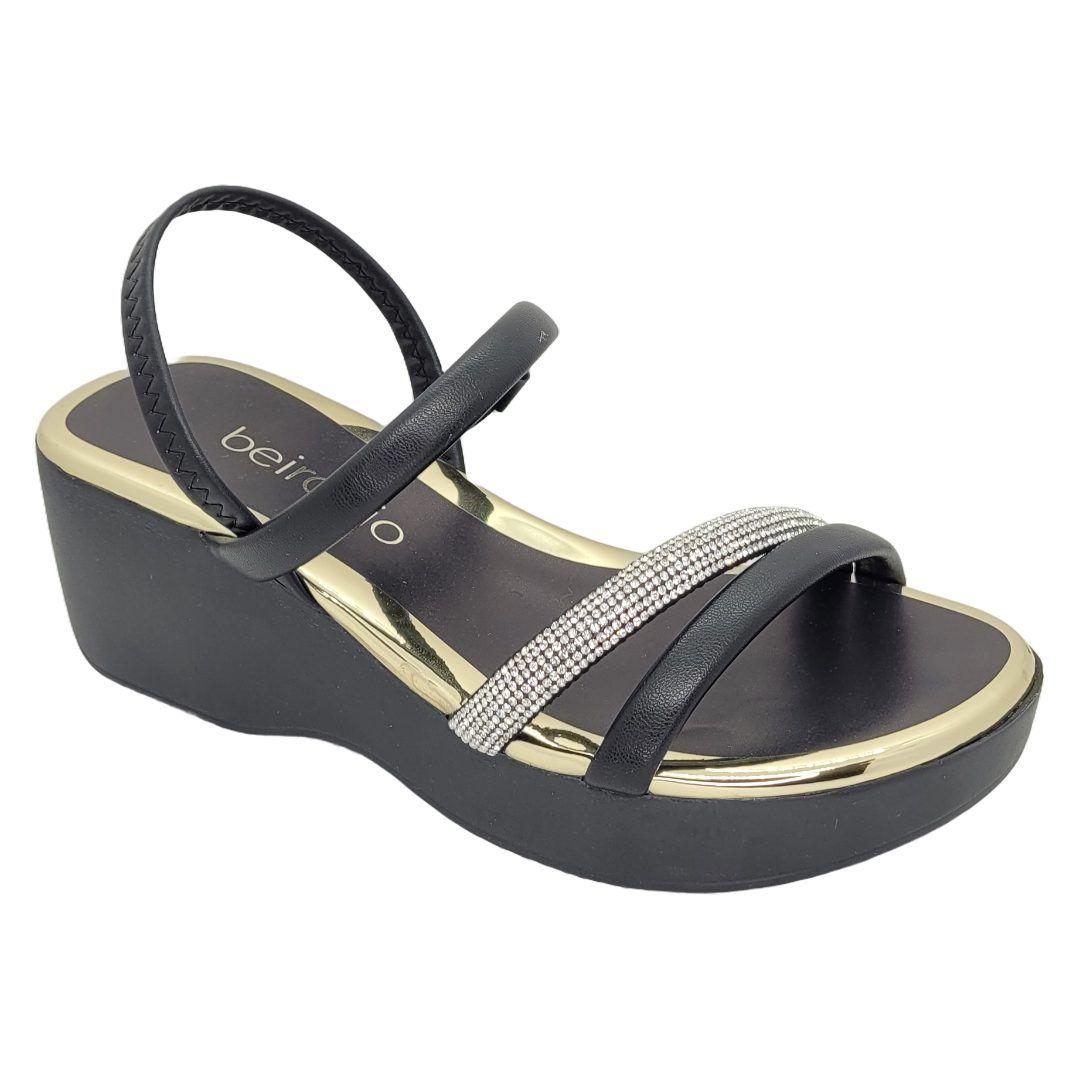 Sandalia Beira Rio Black 8455.307.26343-19026-0