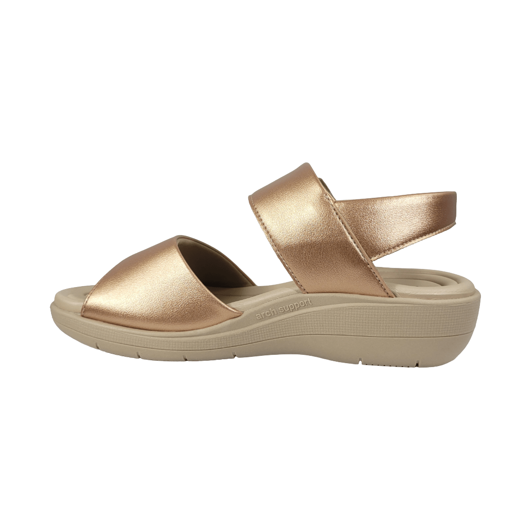 SANDALIAS PICCADILLY ORO ROSADO MUJER | VU4313T-3