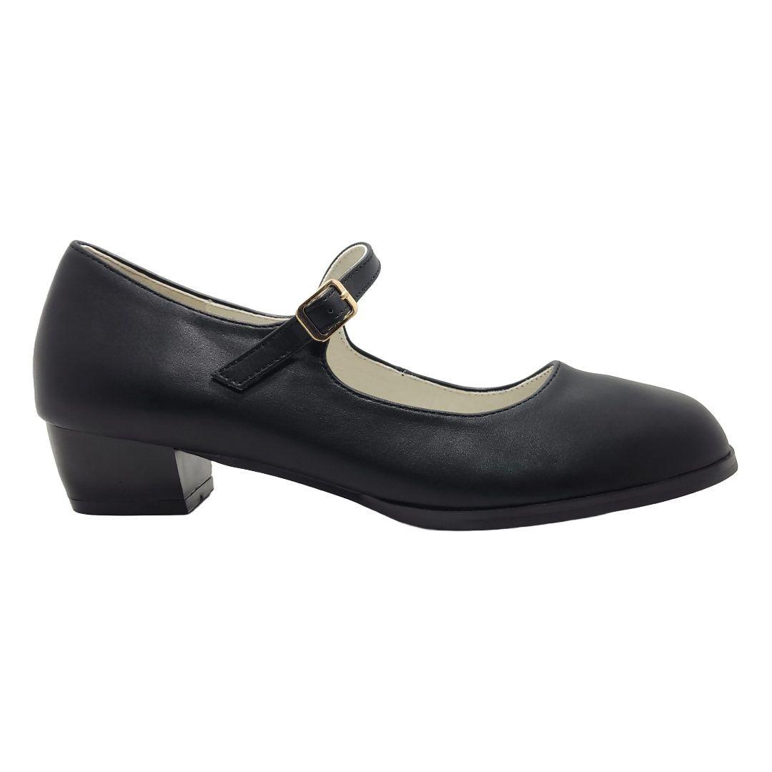 ZAPATOS DE CUECA BONNY FRANCO NEGRO | 384-8931-0