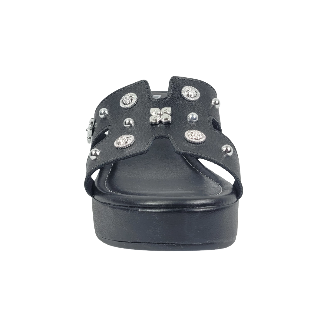 SANDALIAS MOLECA NEGRO MUJER | 5549.105.9569-15745-2