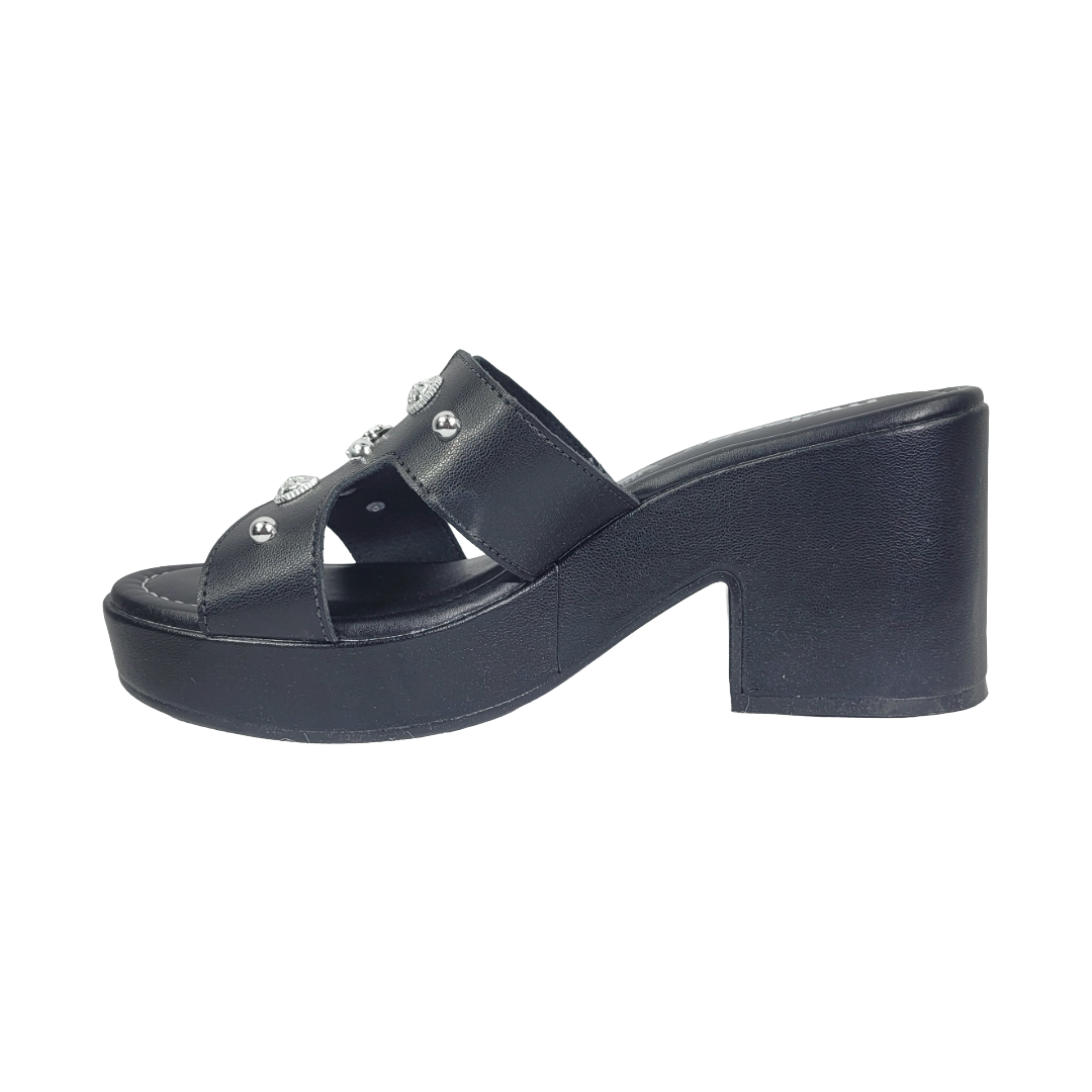 SANDALIAS MOLECA NEGRO MUJER | 5549.105.9569-15745-3