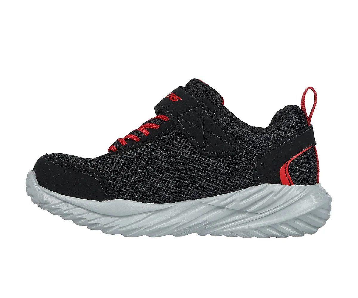 Zapatillas Skechers Nitro Sprint Bebes 407308N-BKRD-4