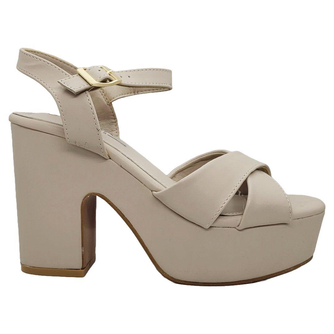 SANDALIA DE FIESTA NEW WALK BEIGE | 3P8462-16-D0-0