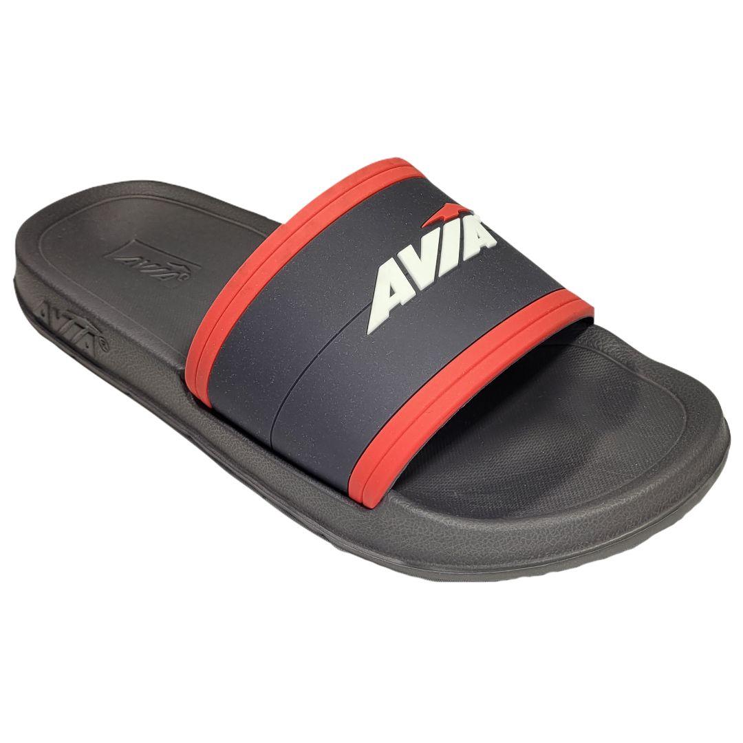 SANDALIAS AVIA STRIPED NEGRO/ROJO 490281-3-0