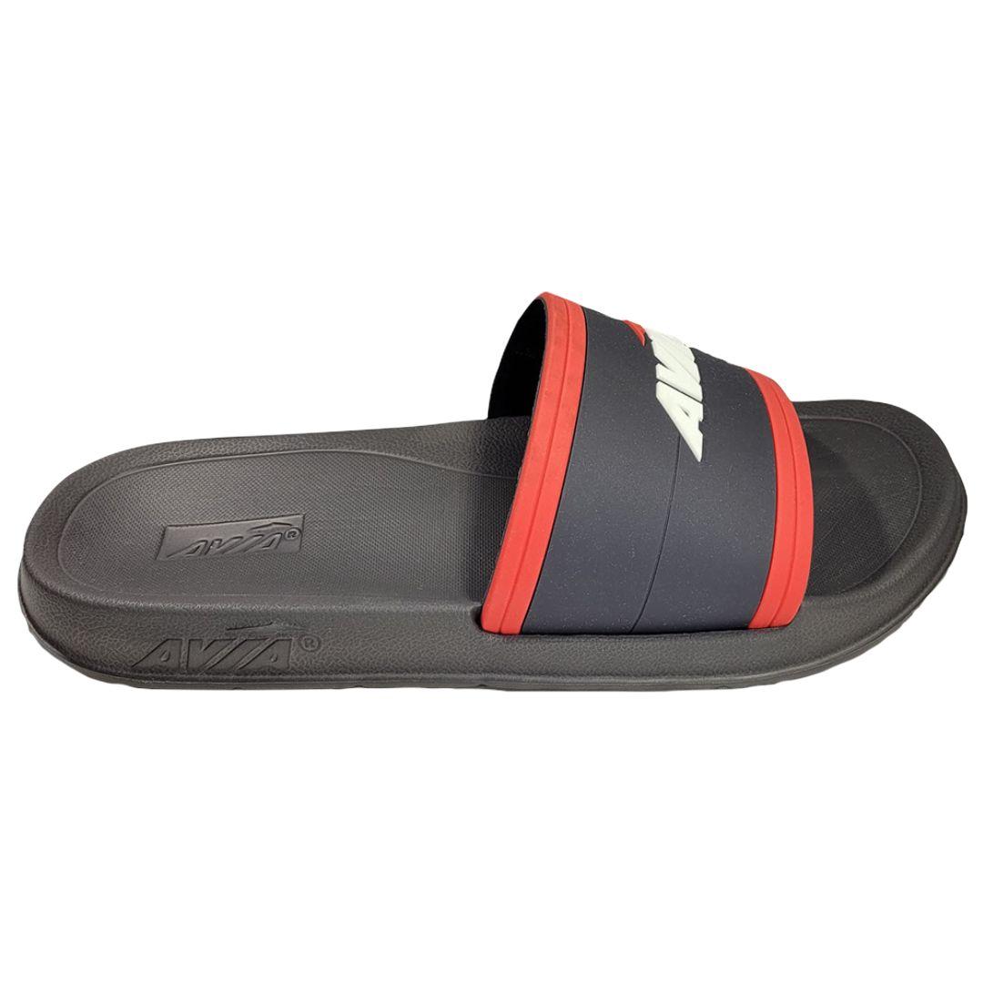 SANDALIAS AVIA STRIPED NEGRO/ROJO 490281-3-1