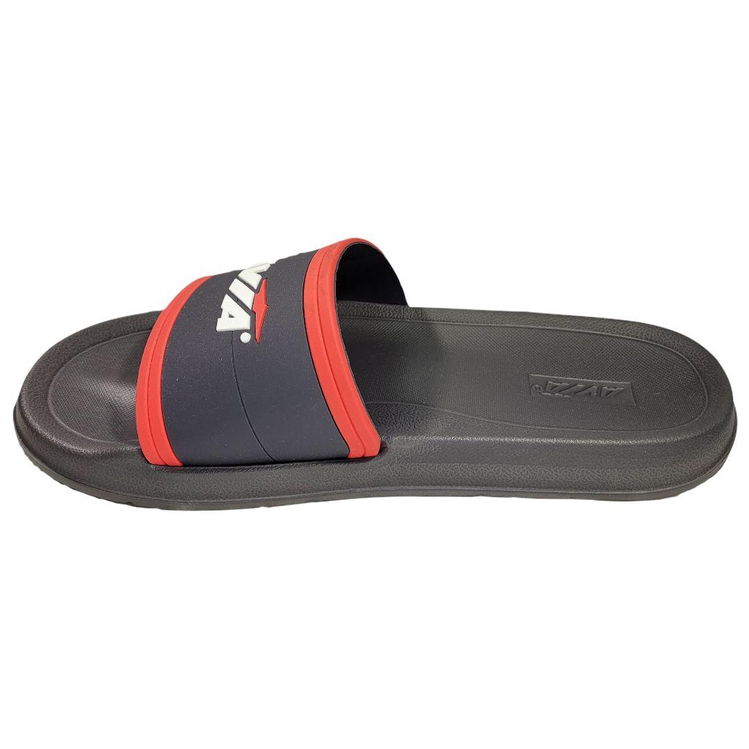 SANDALIAS AVIA STRIPED NEGRO/ROJO 490281-3-2