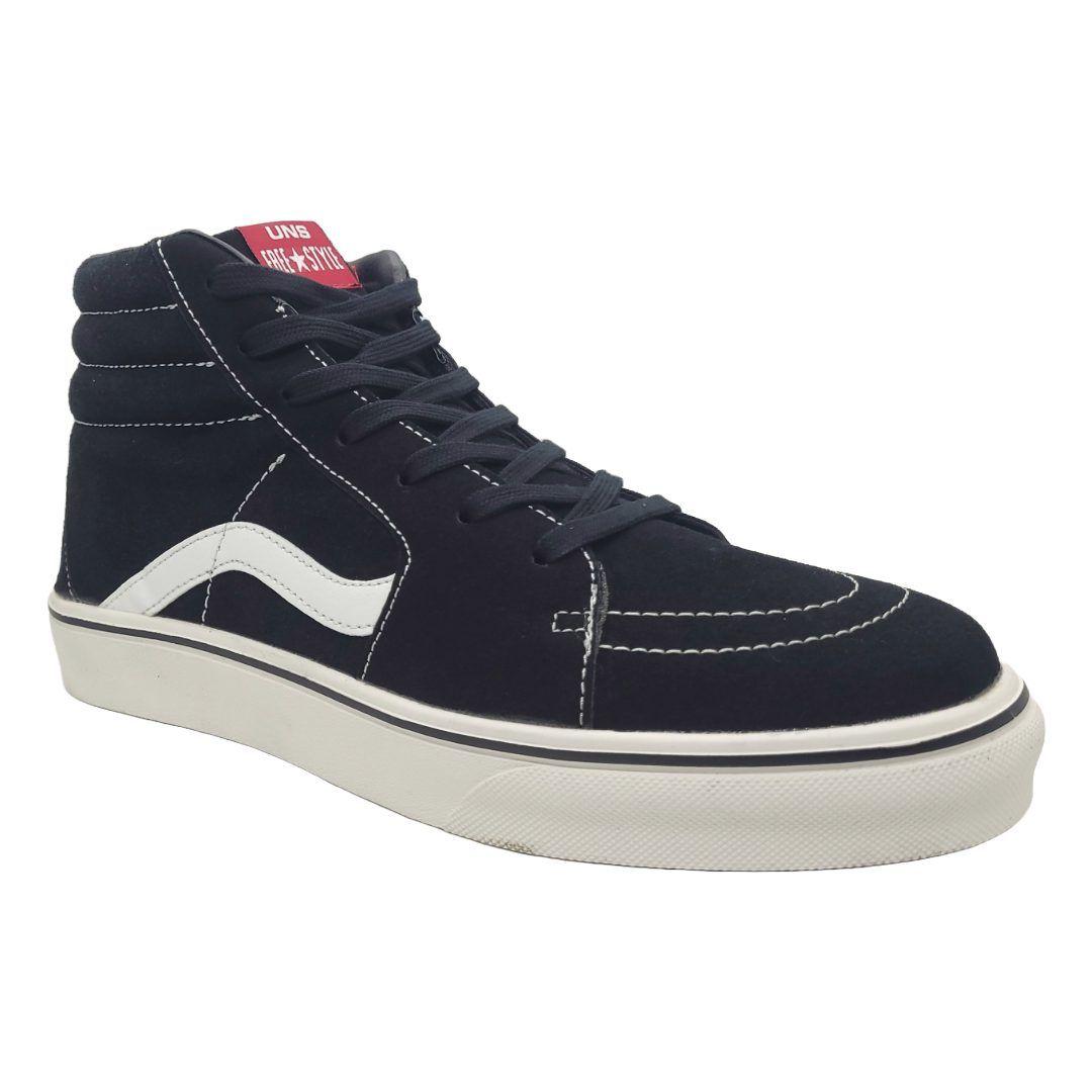 ZAPATILLAS UNISPORT BLANCO/NEGRO HOMBRE | 9844-2