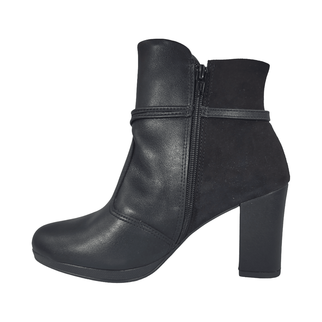 BOTINES PICCADILLY NEGRO CASUAL MUJER PI-13024900000001-3