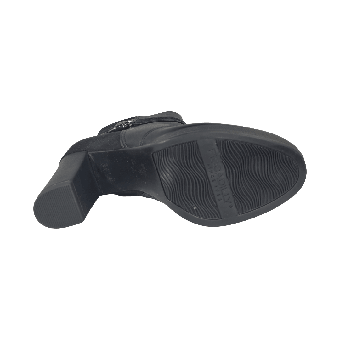 BOTINES PICCADILLY NEGRO CASUAL MUJER PI-13024900000001-4