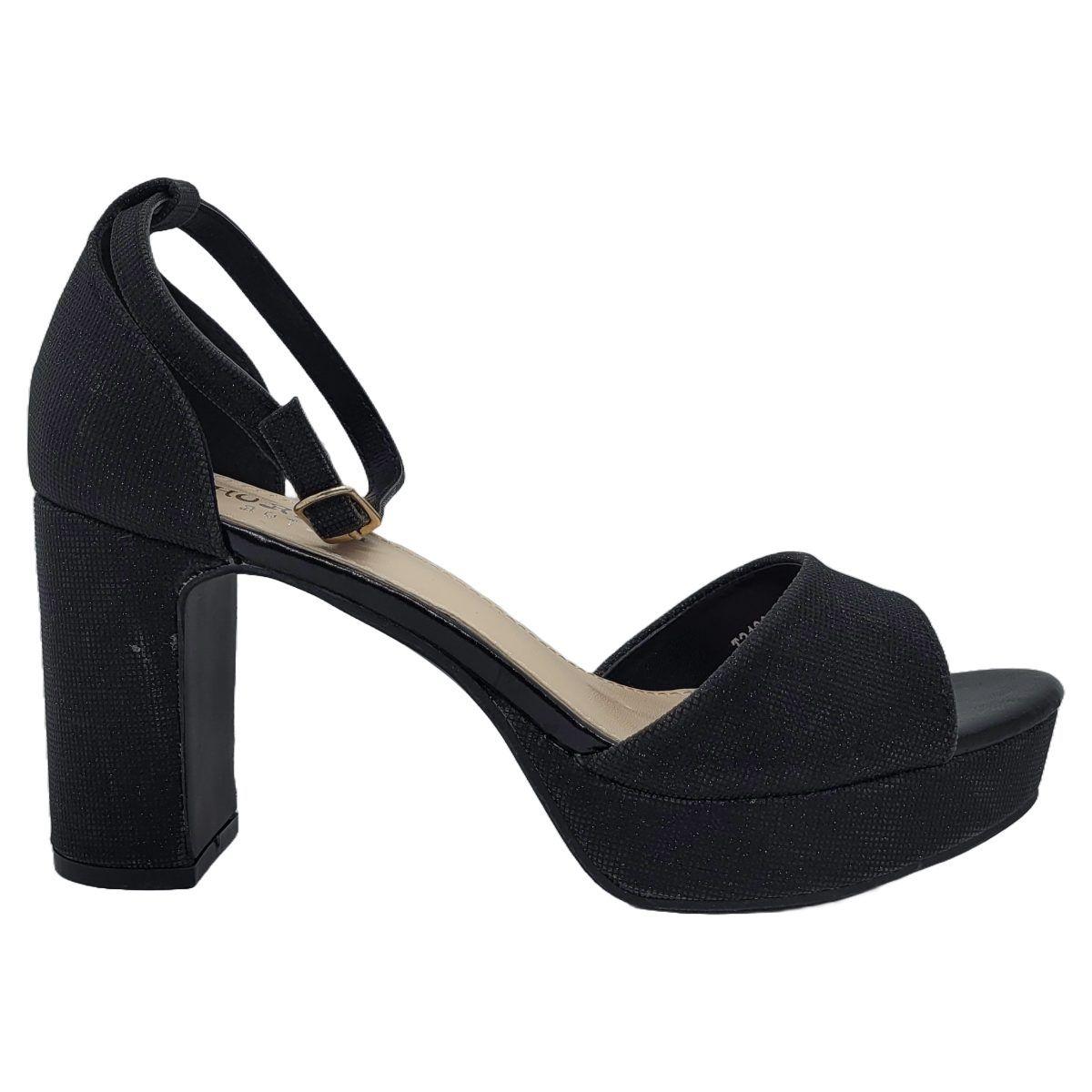 SANDALIAS DE FIESTA HUALUNAOTE BLACK | T2120-0