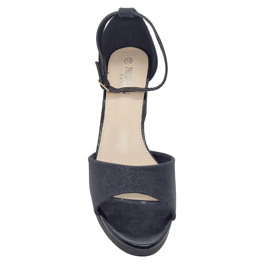 SANDALIAS DE FIESTA HUALUNAOTE BLACK | T2120-3