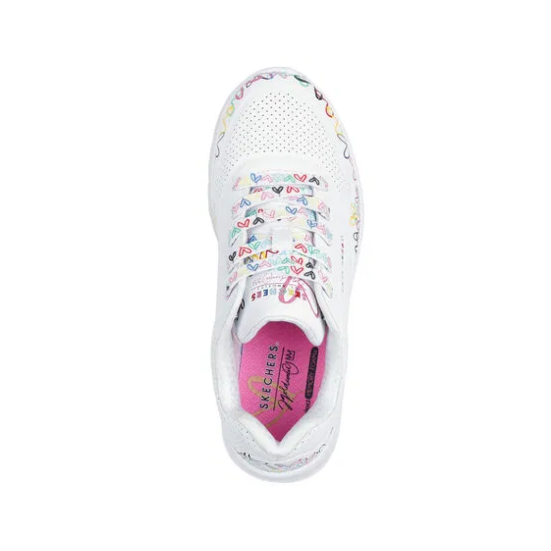 ZAPATILLAS URBANAS SKECHERS UNO LITE INFANTIL 314089L-WMLT-4