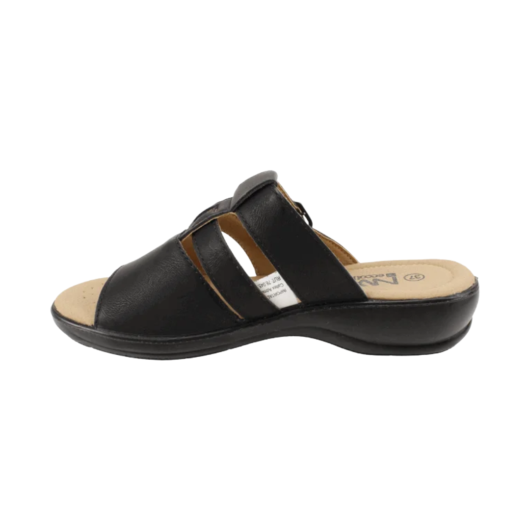 SANDALIAS NEW WALK SLIP ON BROCHE MUJER | FPU961-90-2