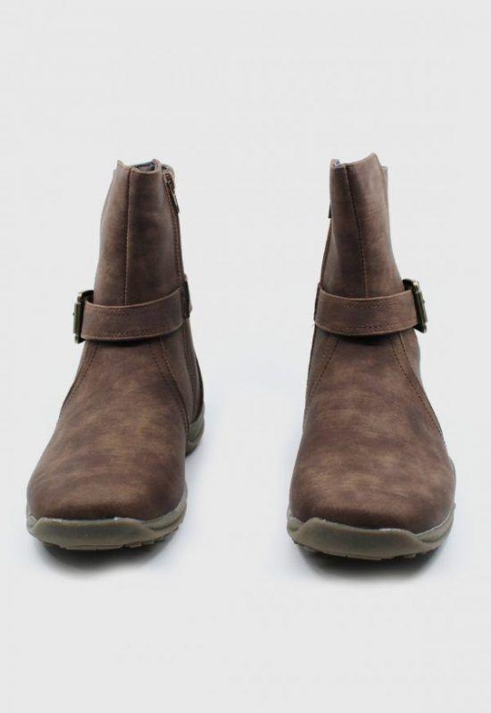 Botín Stylo Normandia Mujer Café KX177903BR-2