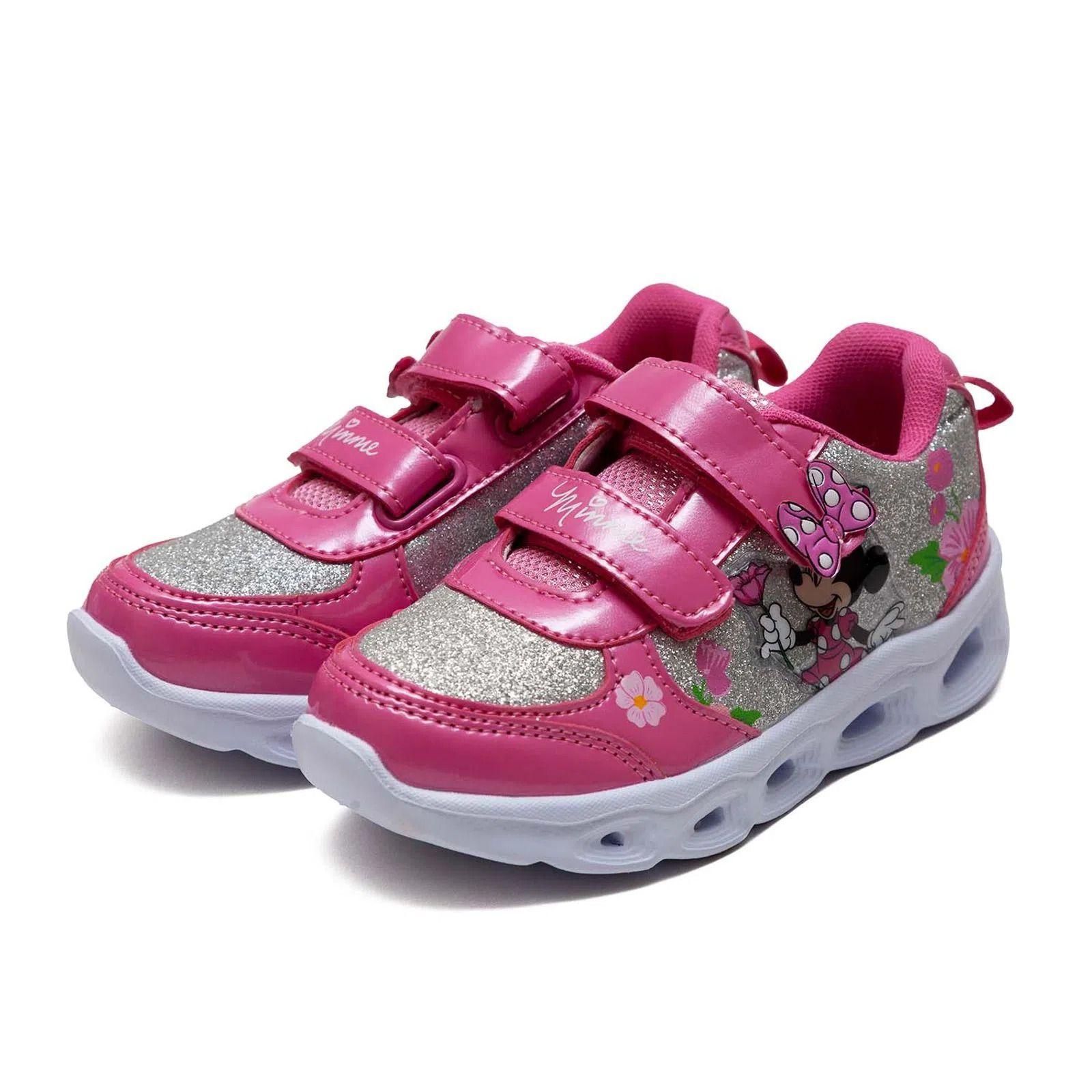 Zapatilla Niña Minnie Flower Glitter Rosado Disney TBC 660308REG-0