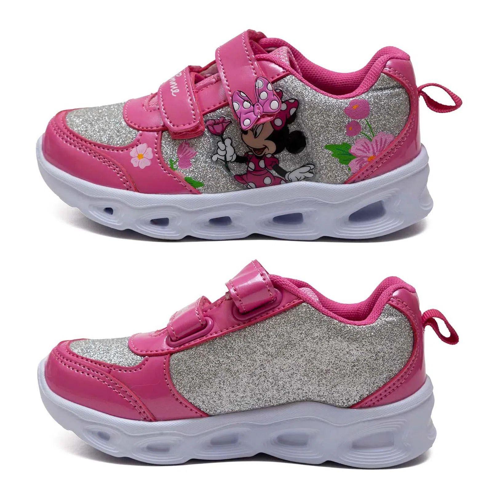 Zapatilla Niña Minnie Flower Glitter Rosado Disney TBC 660308REG-1
