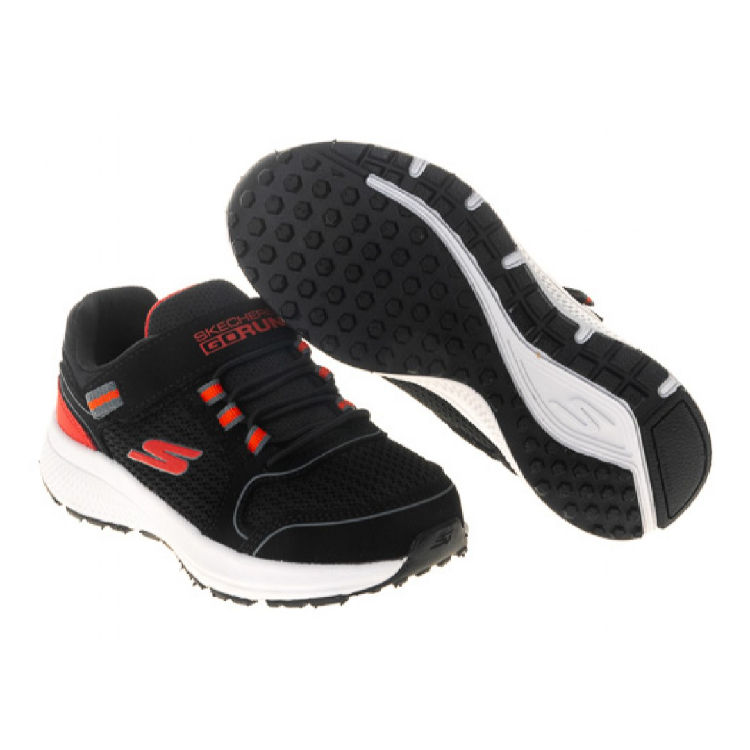 ZAPATILLAS URBANAS SKECHERS GO RUN INFANTIL | 405262L-BKRD-2